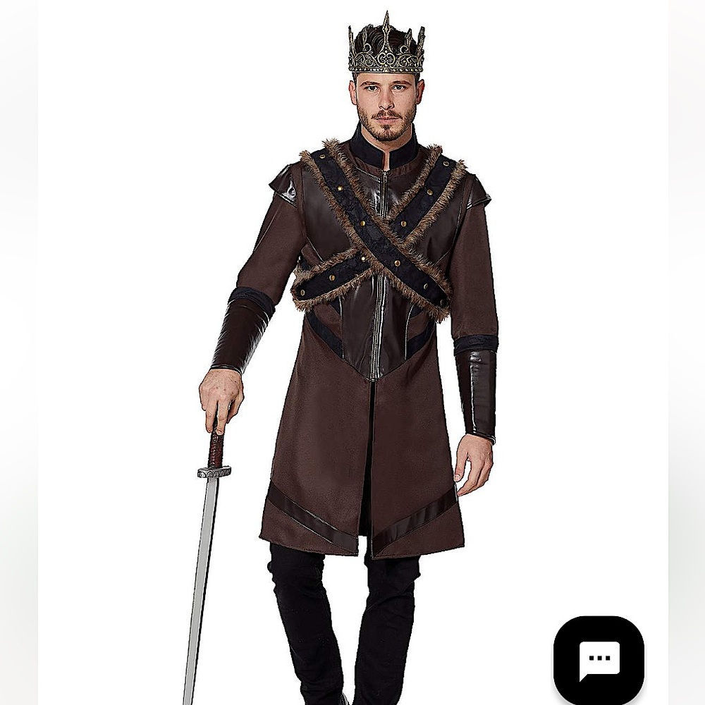 Spirit Halloween Medieval Jacket for Men - Viking - Game of Thrones Costume